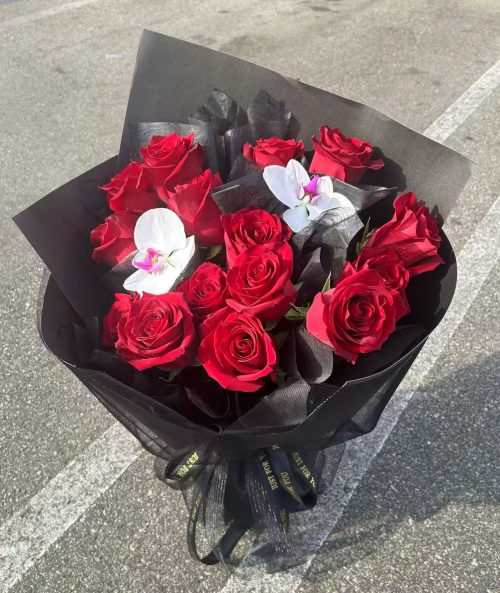紅玫瑰 15支